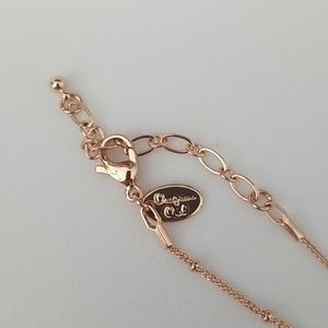 Origami Owl rose gold chain, NWOT
